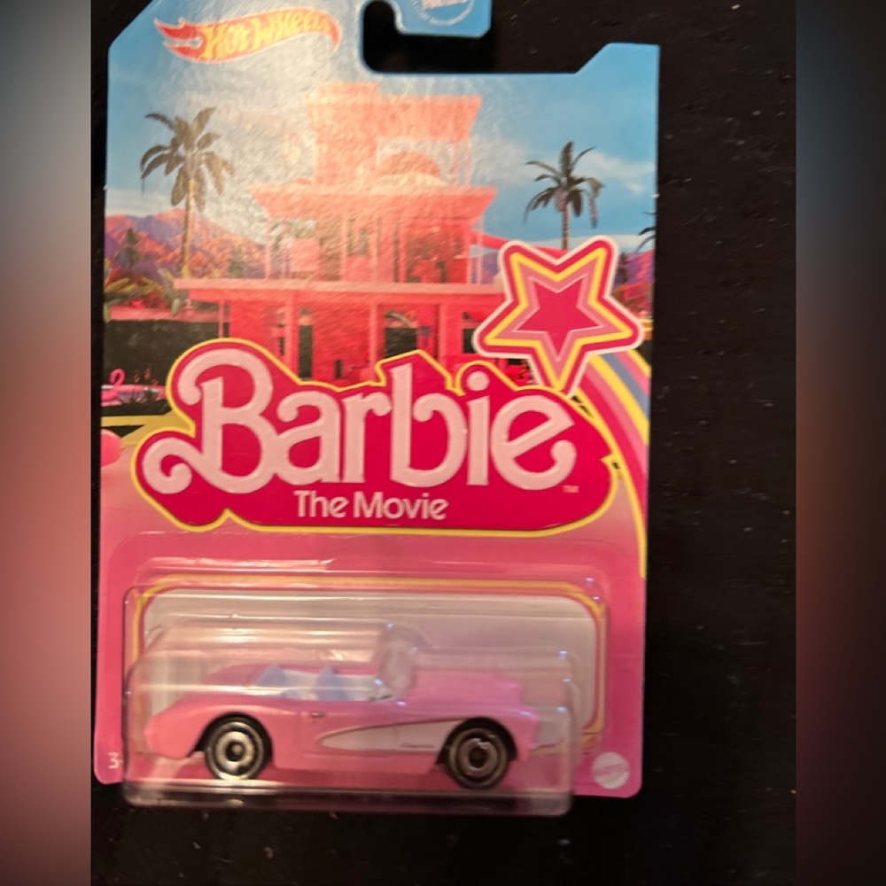 Hot Wheels 2023 Barbie  1956 CORVETTE BARBIE THE MOVIE